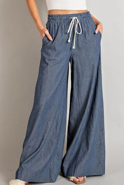 Diane High Waisted Wideleg Pants