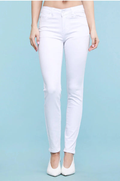White Skinny Judy Blue