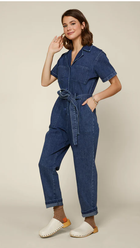 Zoey Denim Jumpsuit