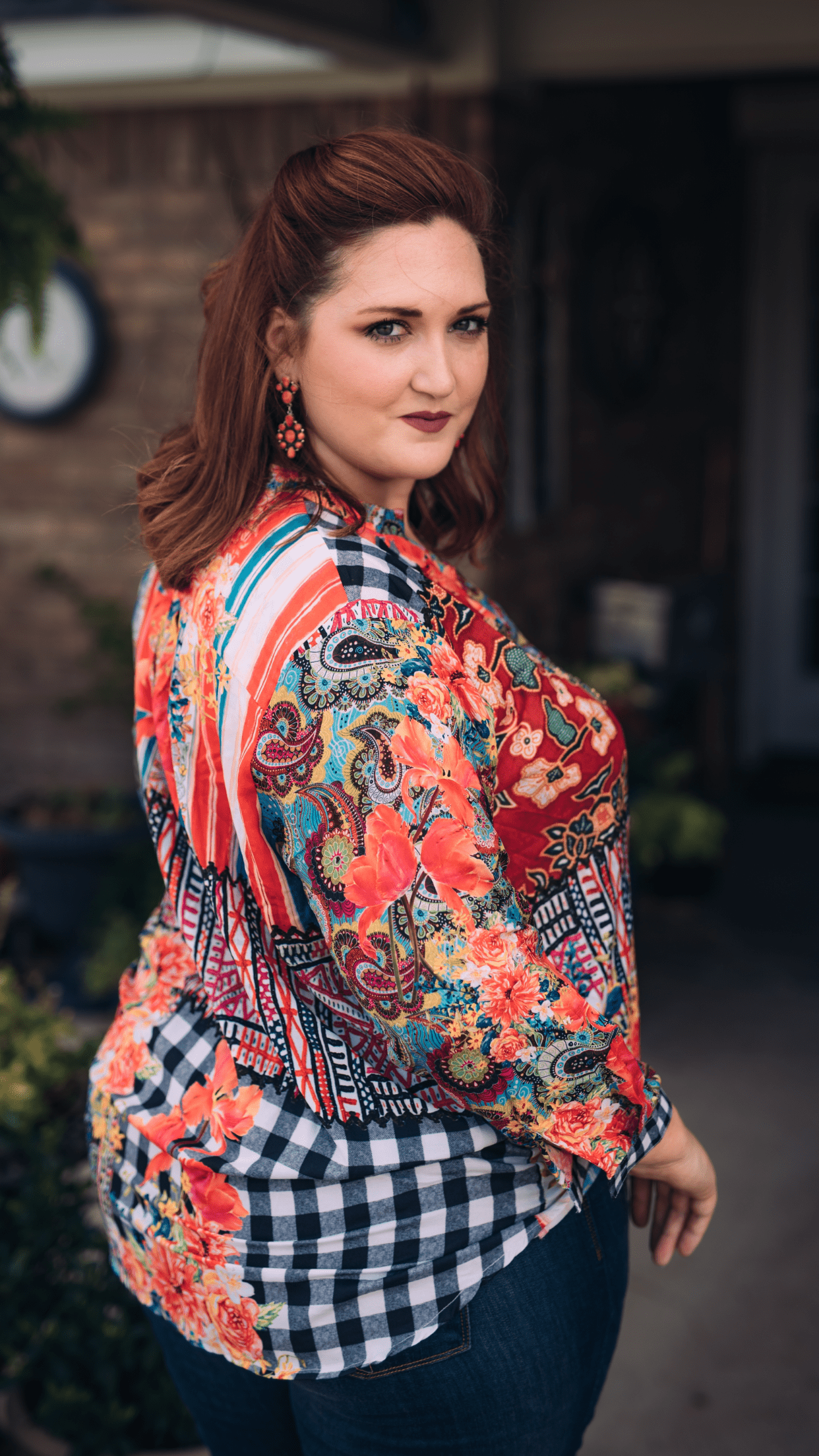 Dressy sales coral tops