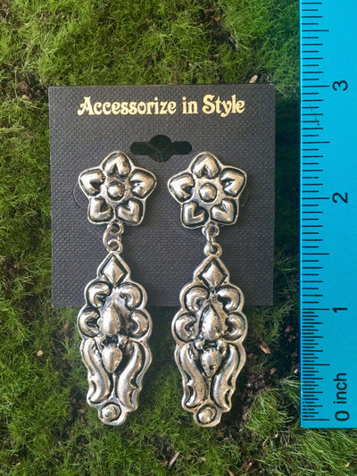Silver Post Fashion Earrings