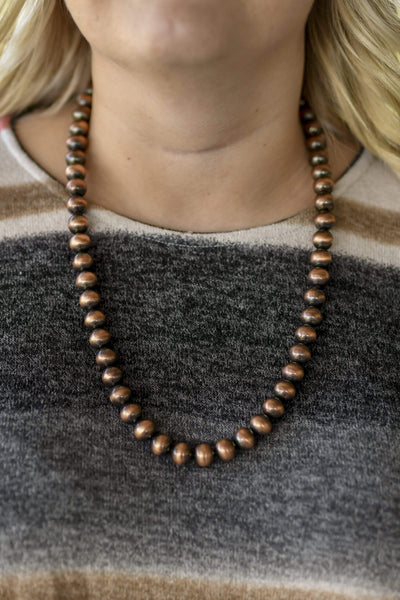 Accessorize In Style fashion ne Fashion Copper 12mm Necklace