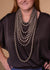 Accessorize In Style Sterling Navajo Pearls 14mm Navajo Pearl Necklace 18"- 48"