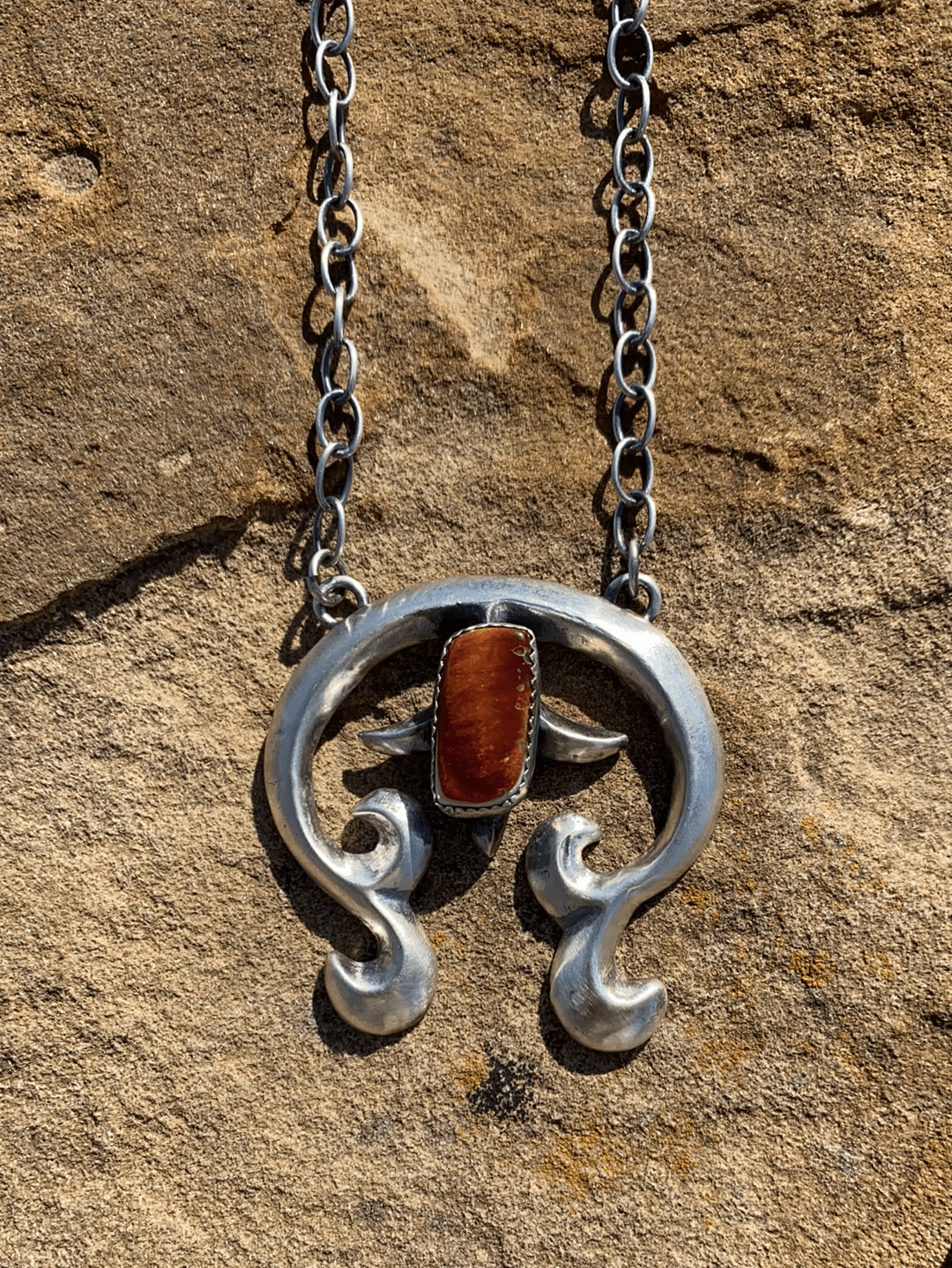 Accessorize In Style Sterling Necklaces Mara Spiny Oyster Naja Necklace