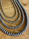 Accessorize In Style Sterling Necklaces Nadia 7mm Navajo Pearl Saucer Necklace - 18"-22"