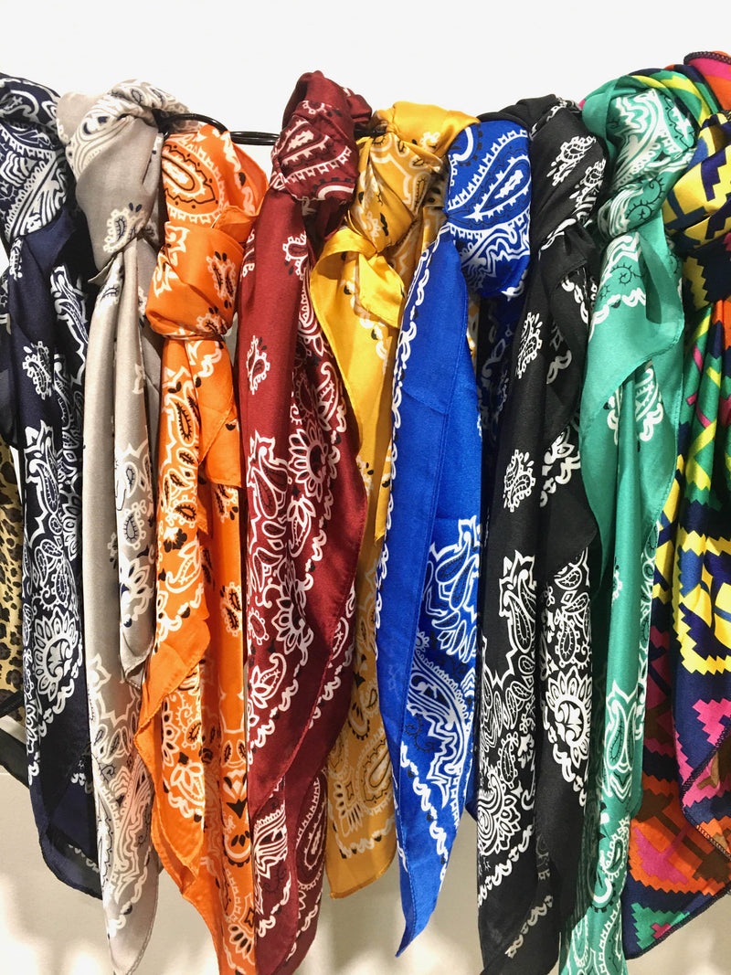 Printed Wild Rags - Accessorize In Style