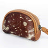 American Darling Accessories Specialty Cowhide Coin Purse - Gold Acid