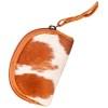 American Darling Accessories Specialty Cowhide Coin Purse - Tan