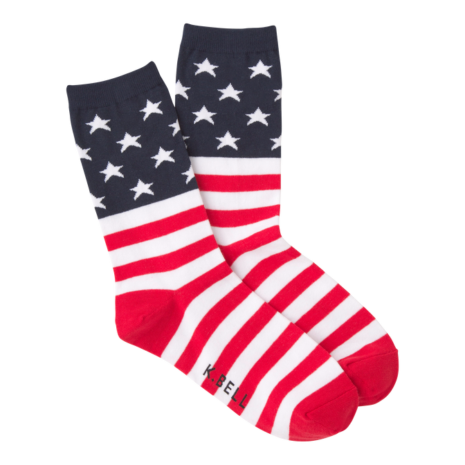American Flag Socks