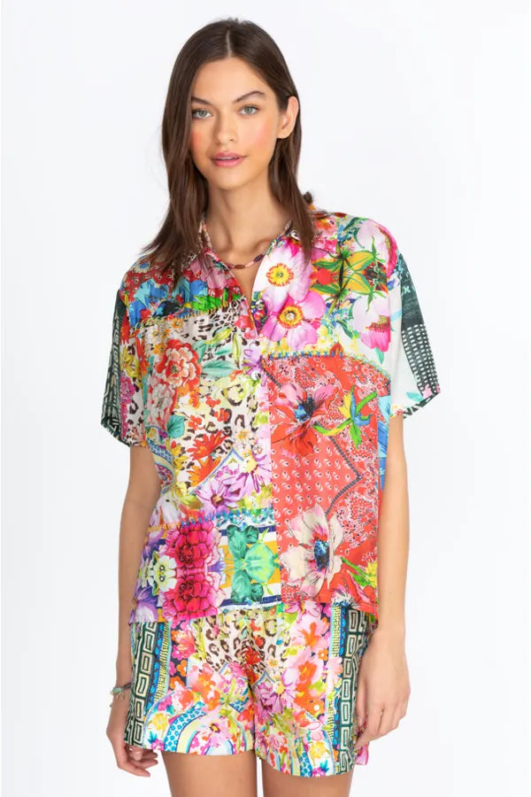 Johnny Was Aero Jules Button Up