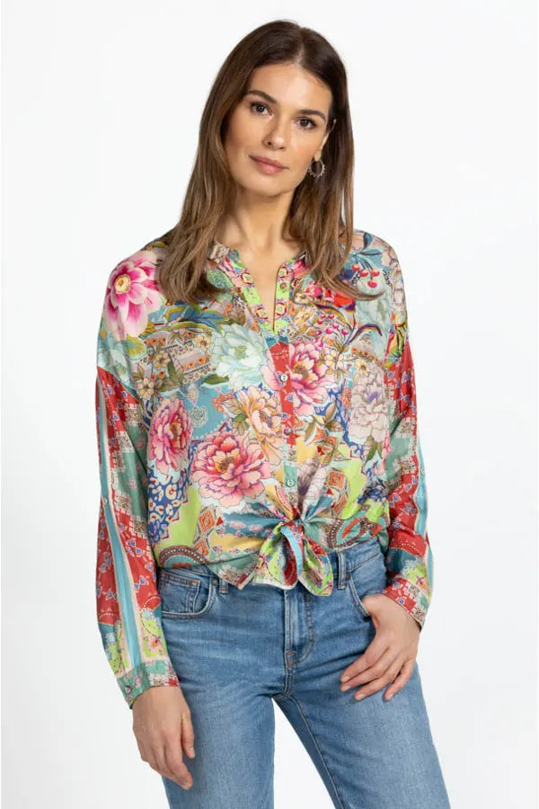 Prisma Seline Button Down Blouse