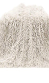HiEnd Accents Accessories Mangolian Faux Fur Throw-White