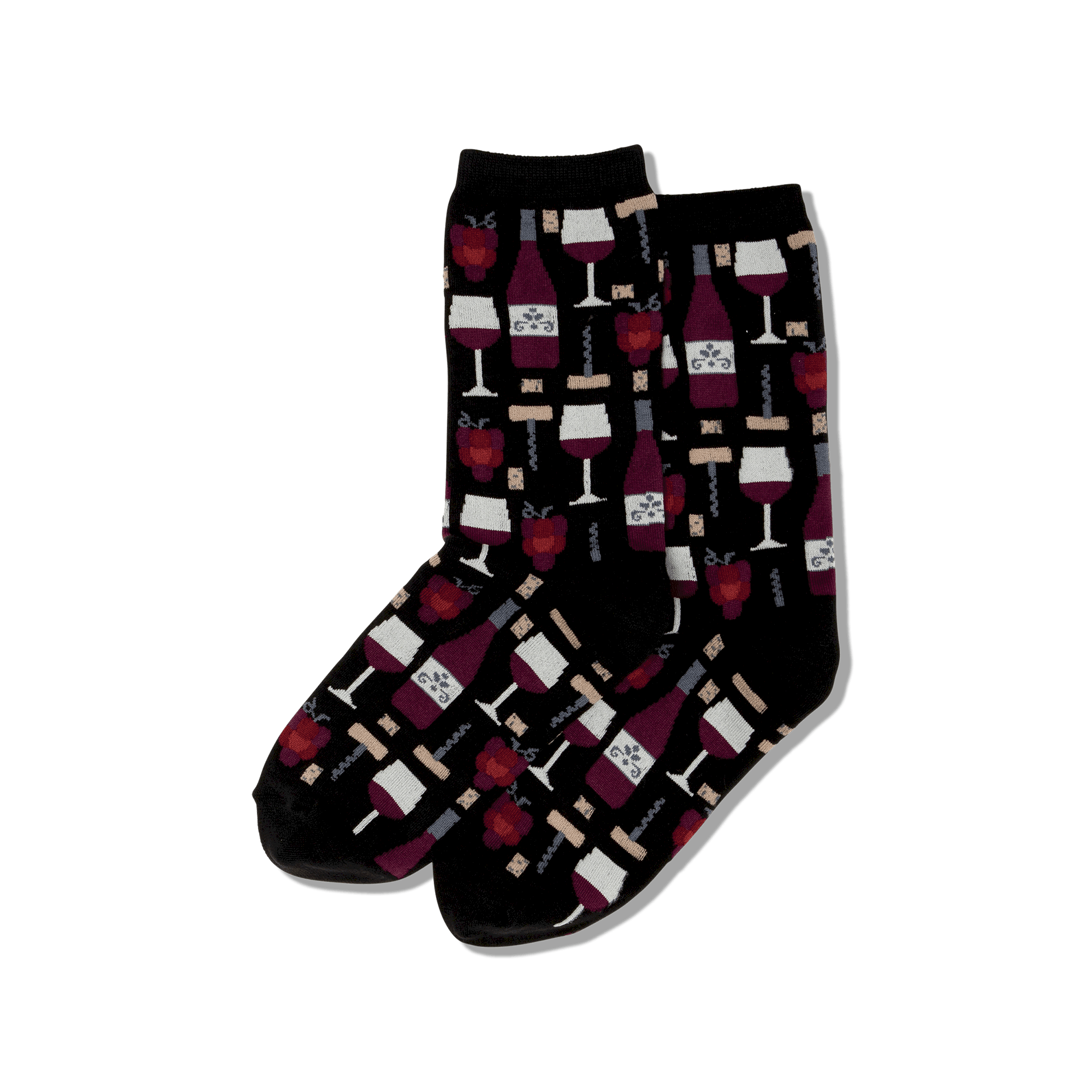 HotSox Socks Wine Socks-Black
