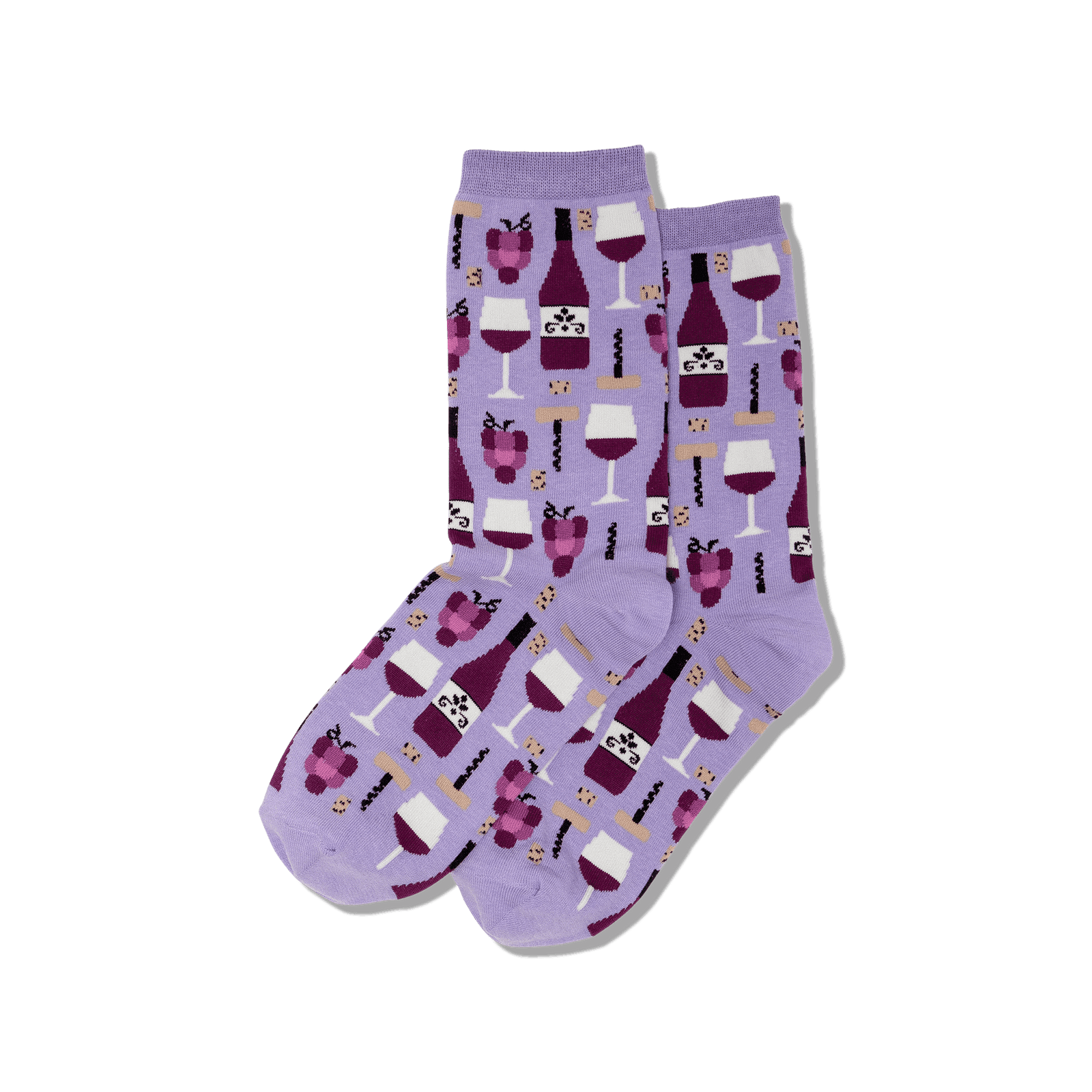 HotSox Socks Wine Socks-Purple