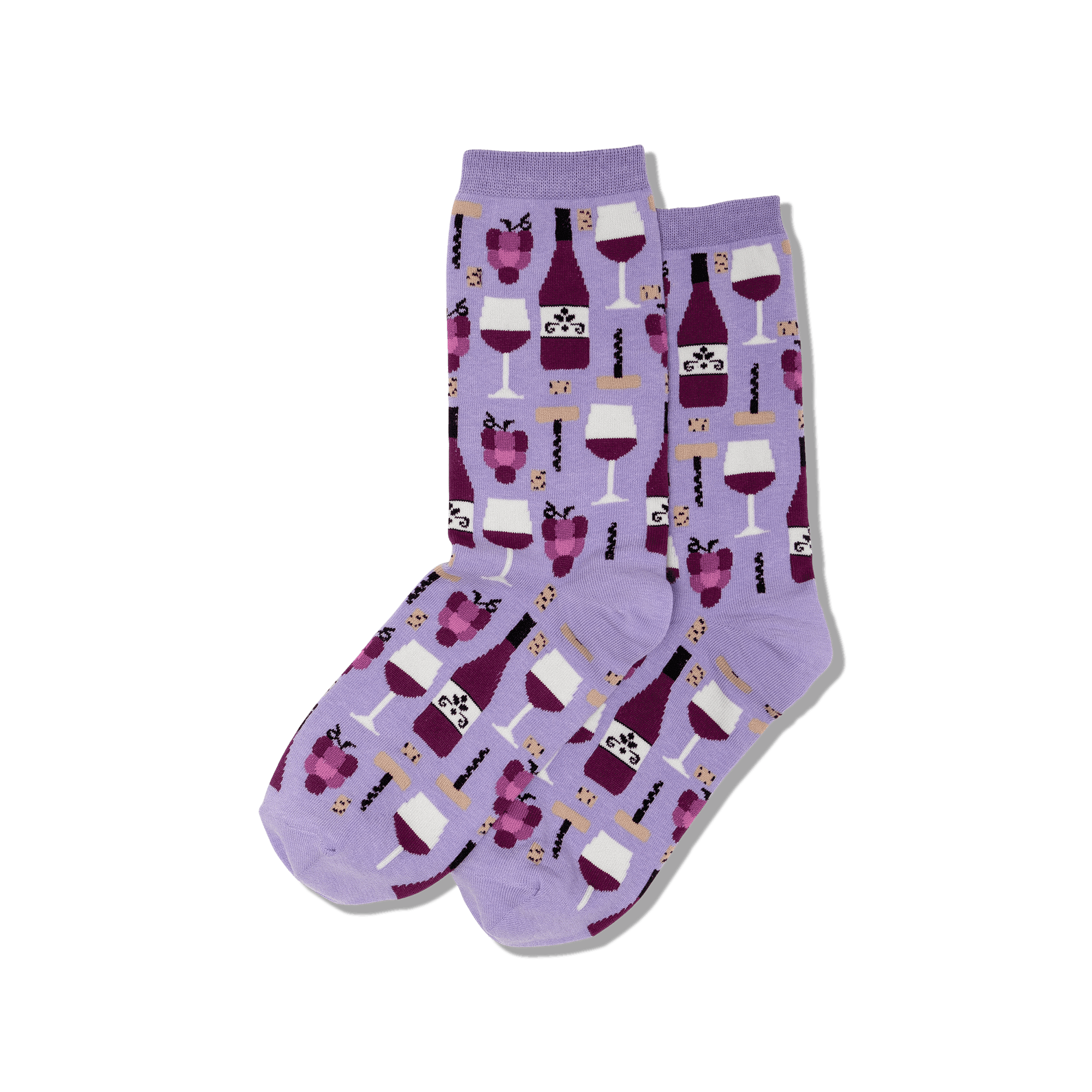 HotSox Socks Wine Socks-Purple