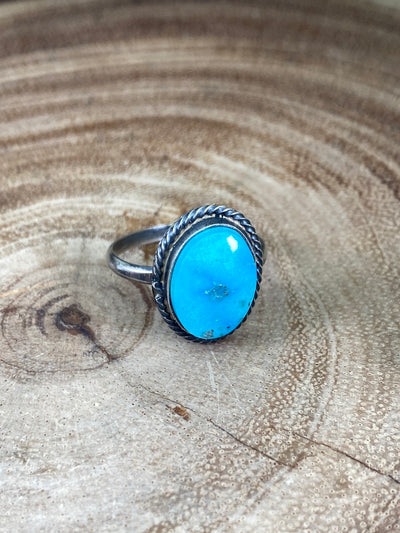 Venzia Kingman Turquoise Ring