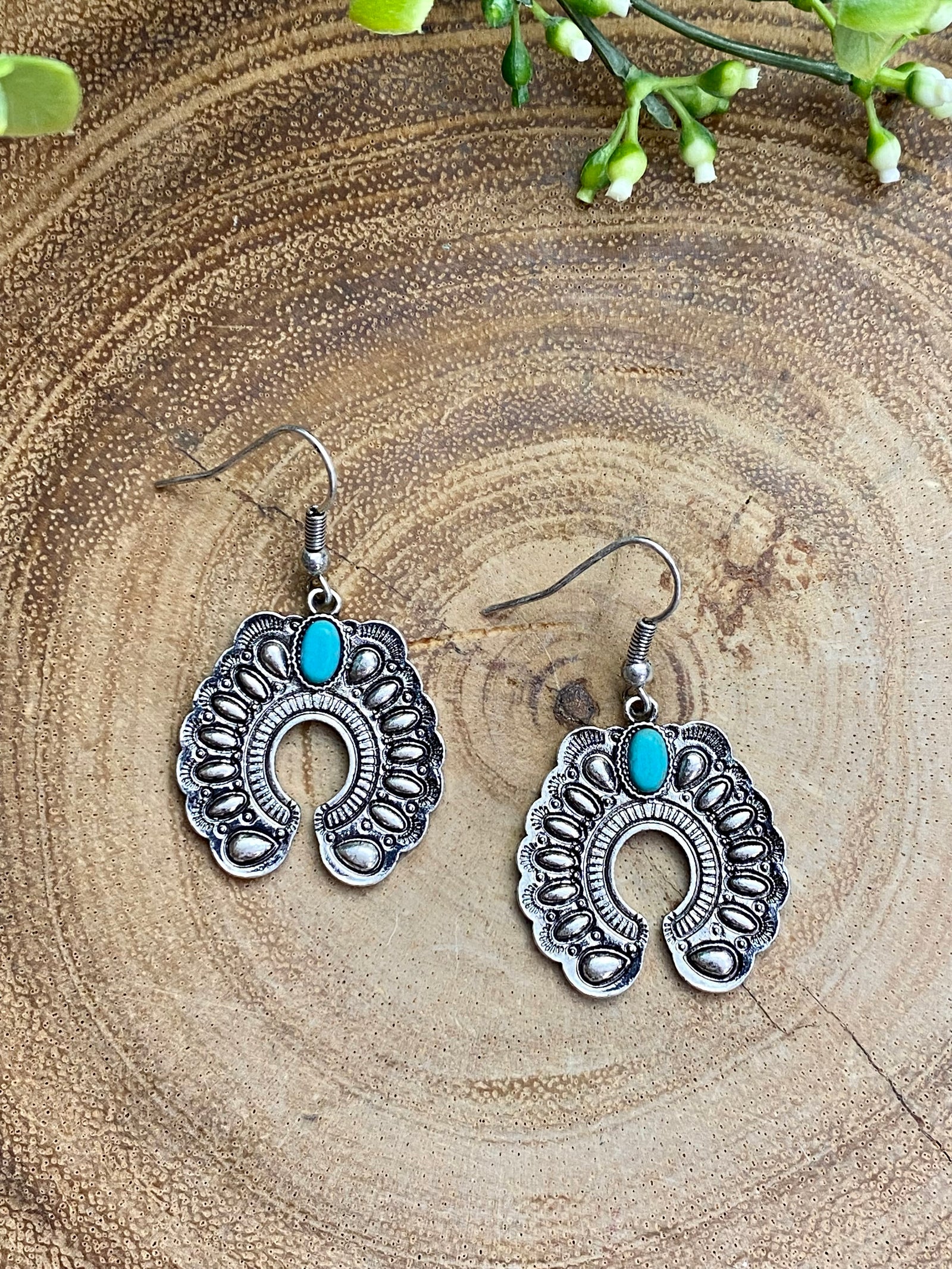 Fashion Stamped Naja Earrings