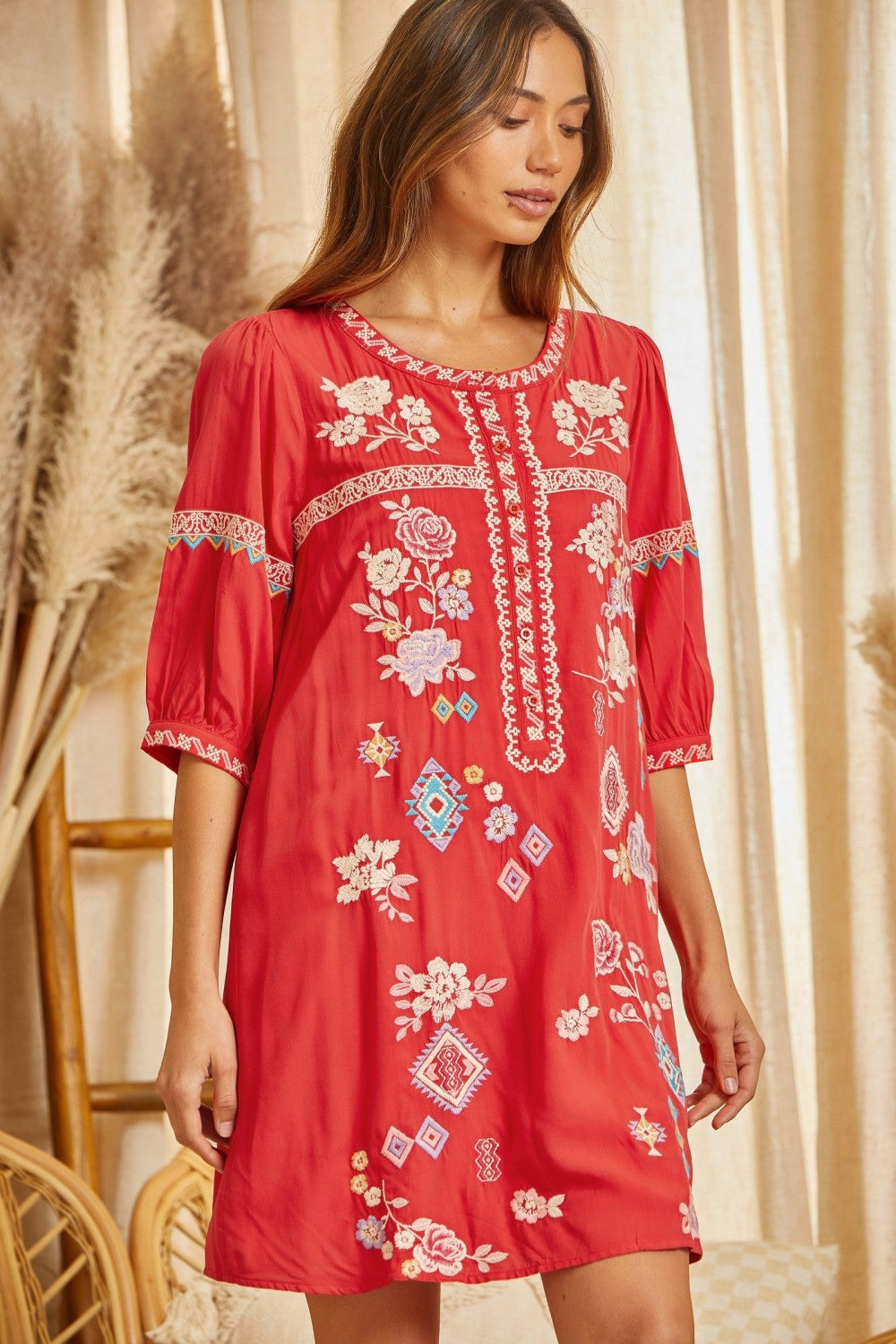 Too Mater Embroidered Dress
