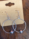 Navajo Pearl Hoop Earrings