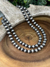 Eliza 10mm Navajo Pearl Sterling Necklace