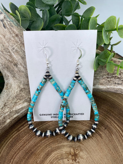 Aztec Navajo Beaded Earrings, Native American Beaded Earrings, Southwestern Beaded  Earrings - Etsy