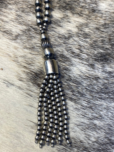 Kempner Varied Navajo Tassel Necklace - 24"