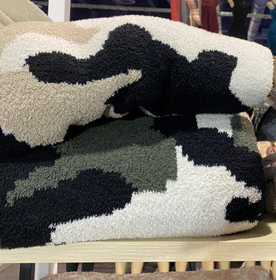 Camouflage Luxury Soft Throw Blanket