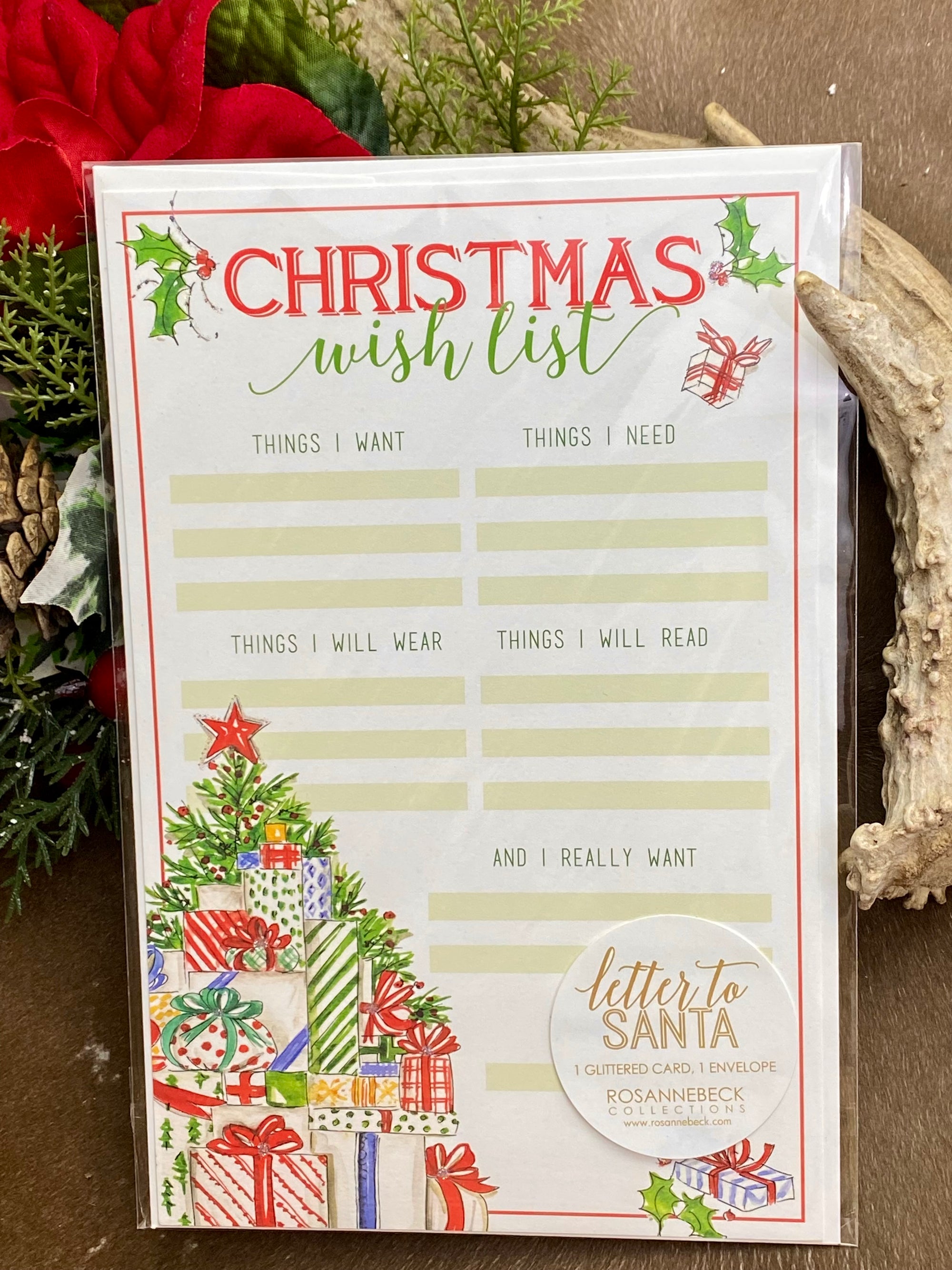 Letter to Santa - Christmas Wish List
