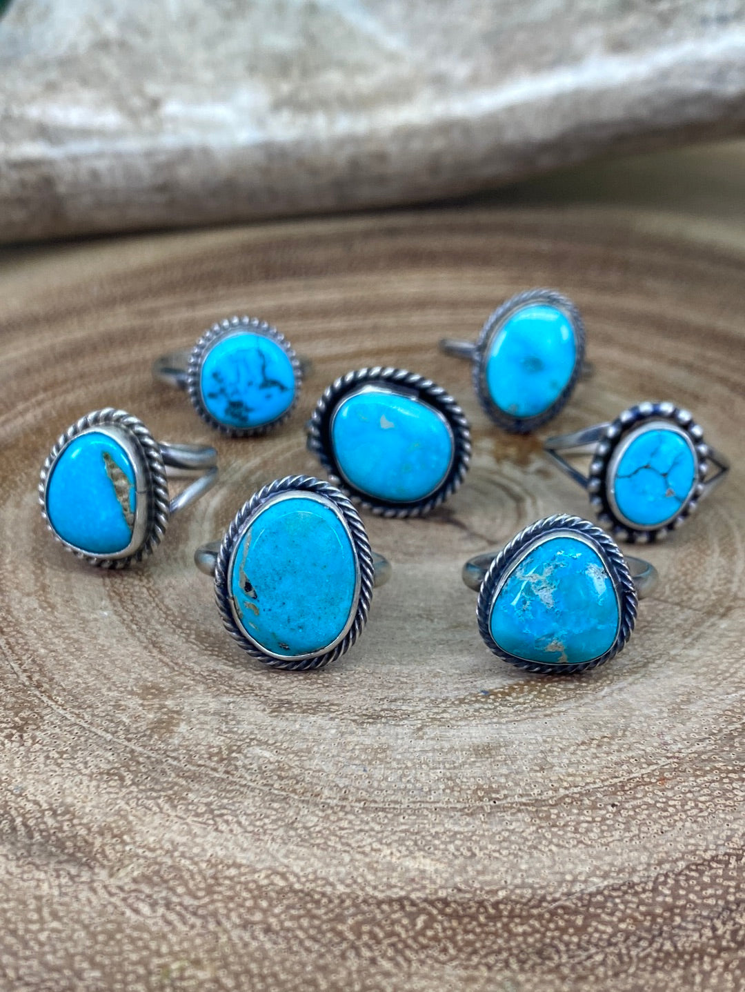 Venzia Kingman Turquoise Ring