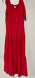 Rosy Red Tiered Maxi Dress