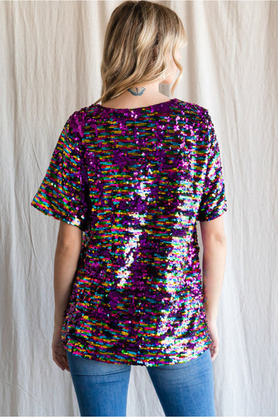 Maddy Sequin Blouse