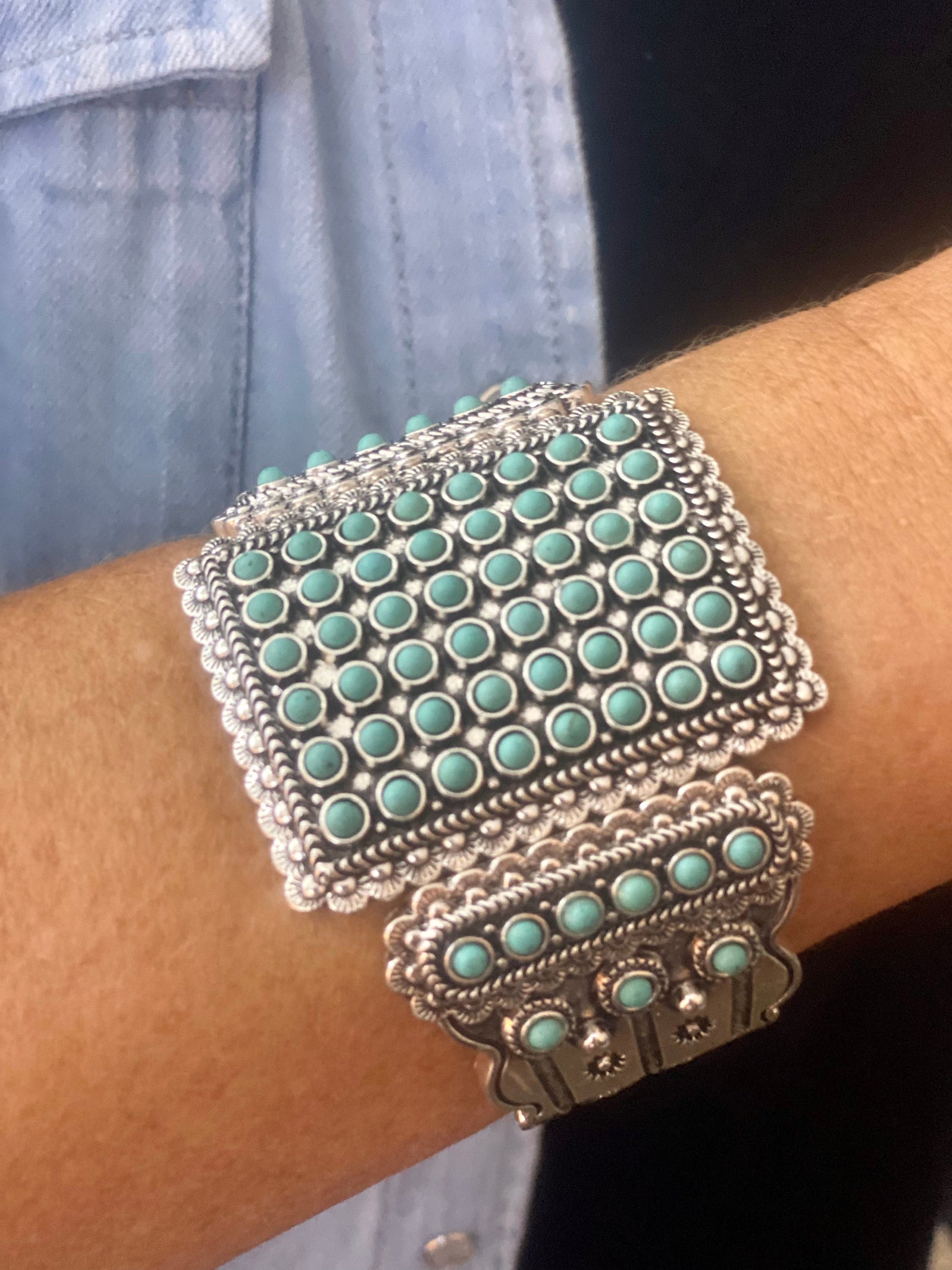 Snake Eyes Stretch Bracelet