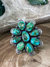 Creevey Sonoran Gold Turquoise Adjustable Ring