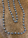 Gio Sterling Linked Navajo Necklace - Silver