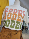 Rodeo Rodeo Rodeo Bling Graphic Tee