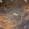 Sandy Flute Blossom Navajo Stretch Bracelet