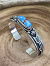 Golden Hills Turquoise Sterling Cuff Bracelet