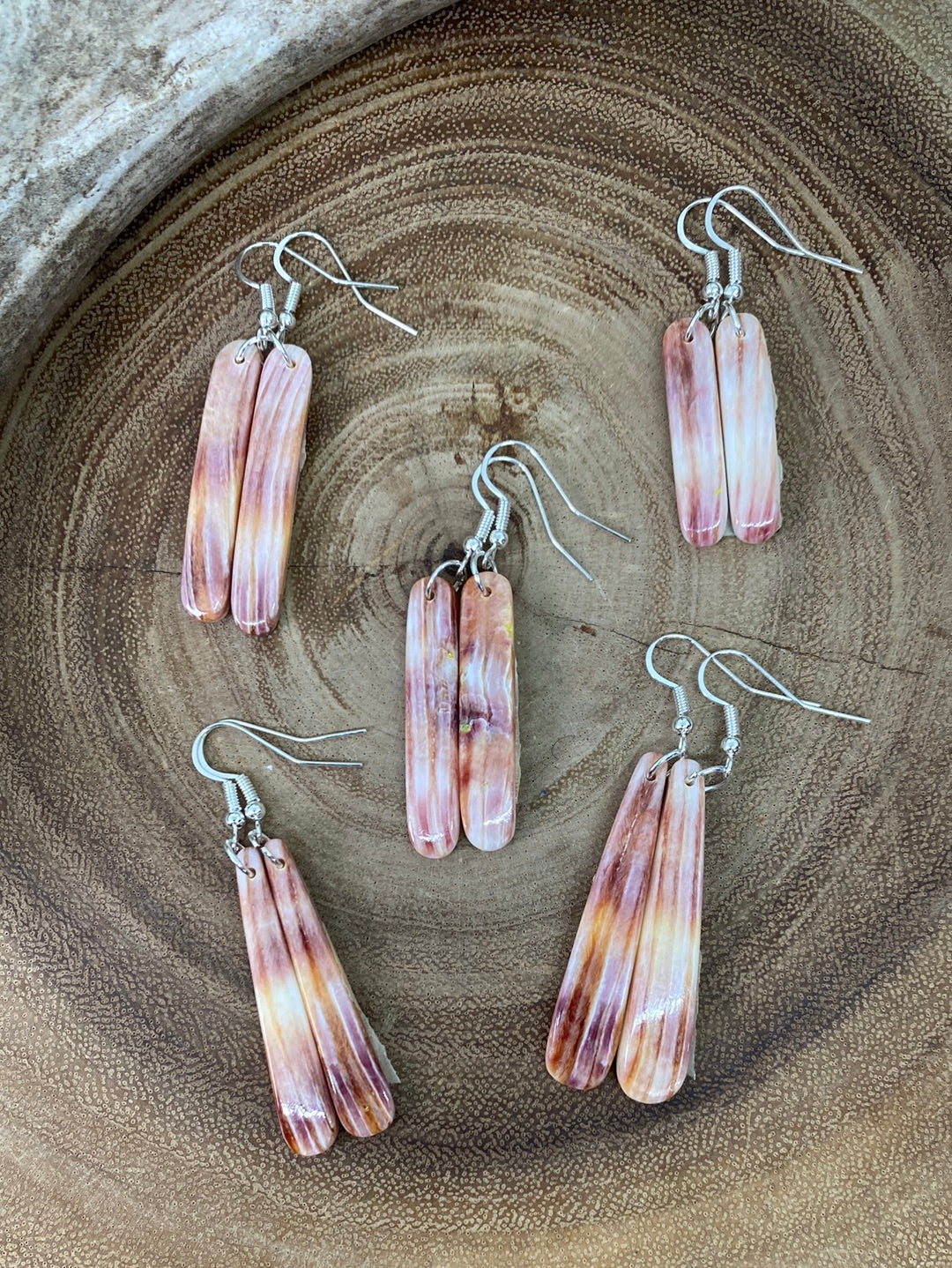 Ava Mixed Spiny Hook Earrings