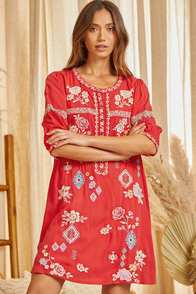 Too Mater Embroidered Dress