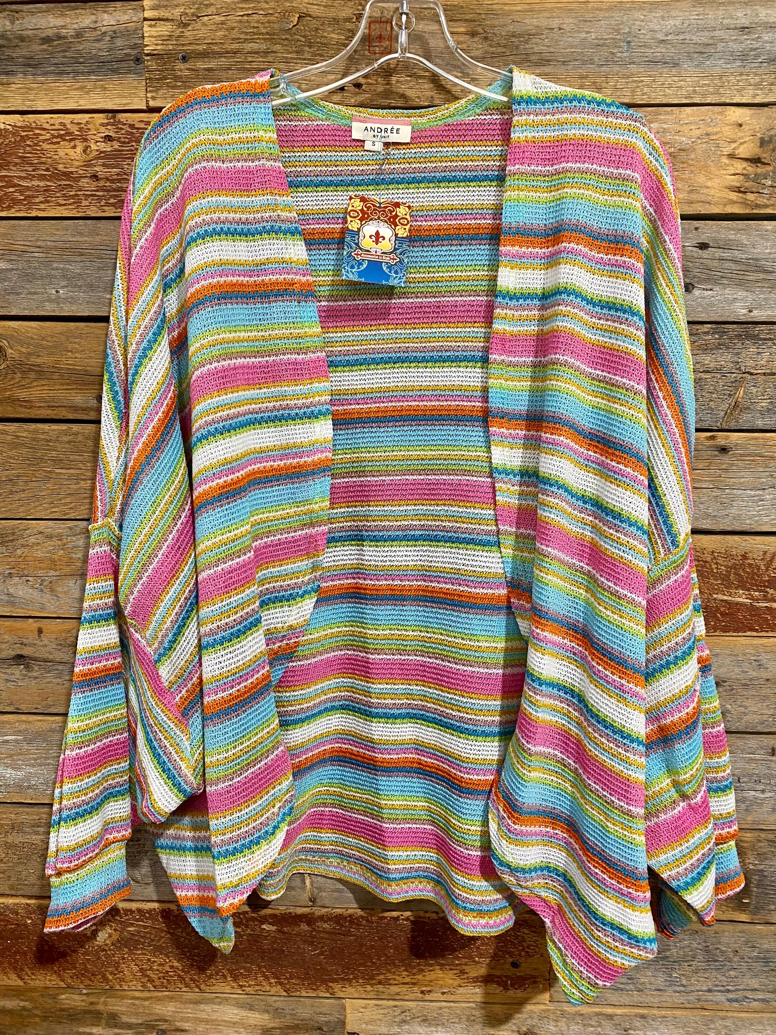 Multi Striped Cardigan
