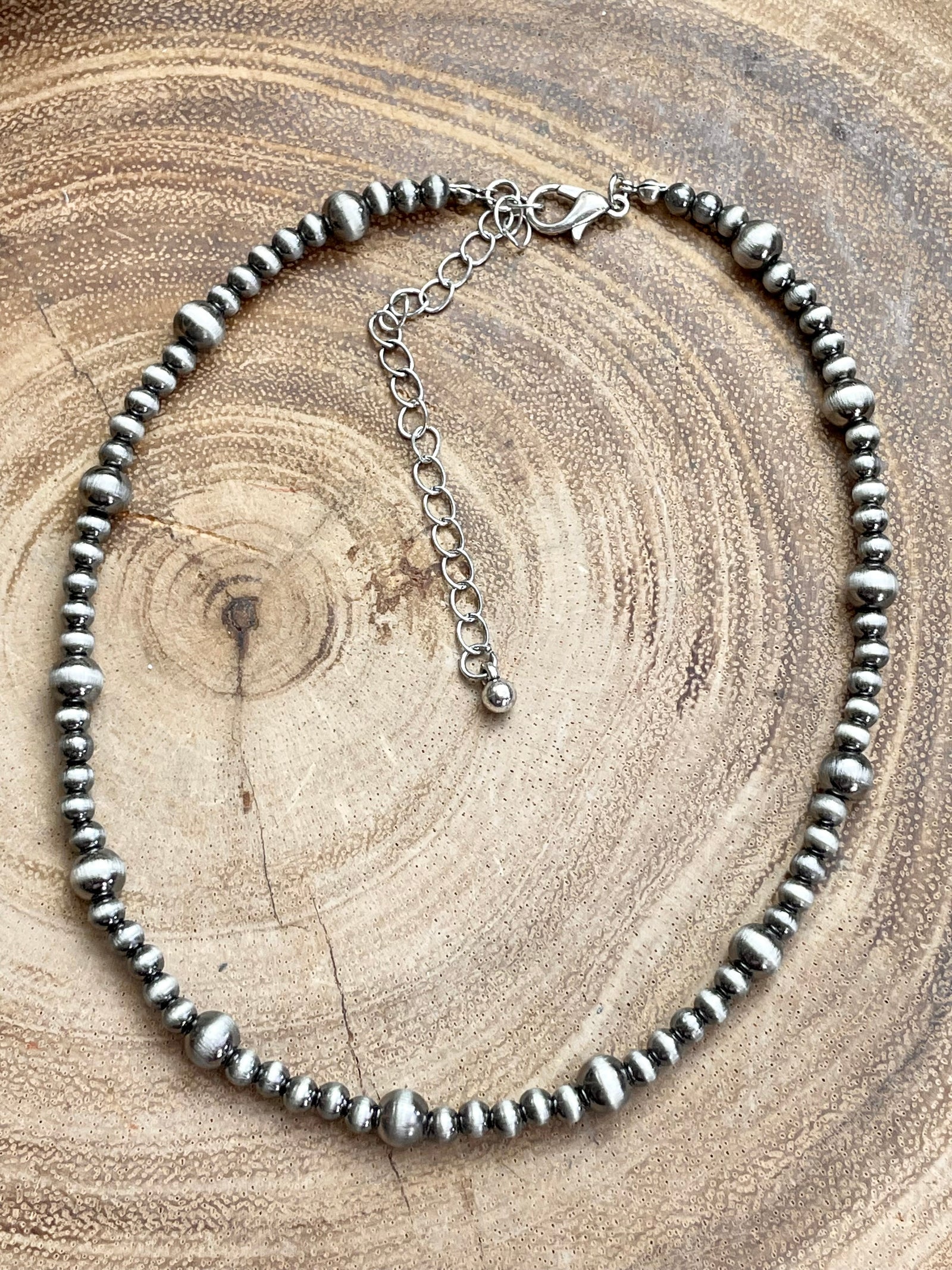 Stella Fashion Silver Varied Navajo Choker