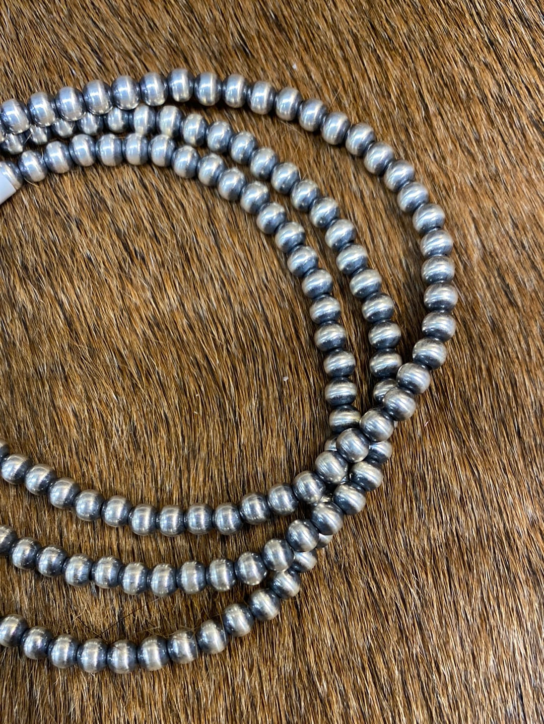 3mm Navajo Pearl Stretch Bracelet