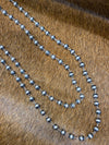Gio Sterling Linked Navajo Necklace - Silver