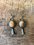 Fashion Orange Spiny Oyster Blossom Earrings
