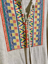 Selina Split Neck Embroidered Top