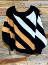 Asymetrical Black Sweater