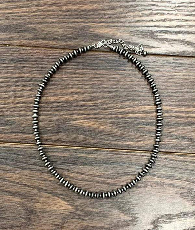 Isac Trading Fashion Necklaces 8mm Fashion Silver Saucer Necklace - 20"