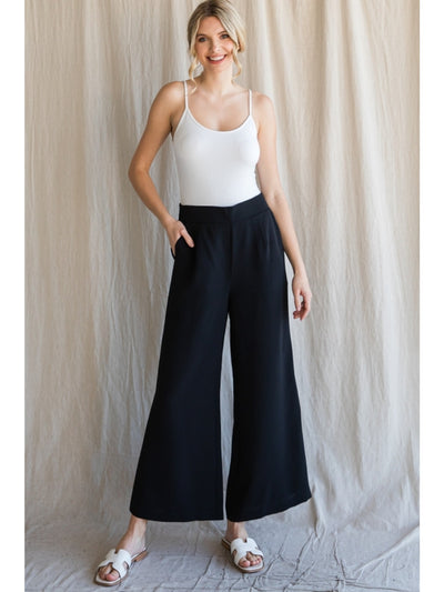 Wendy High Waist Wide Flair Cropped Pants