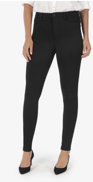 Kut from the Kloth Full Length KUT High Rise Black Toothpick Skinny