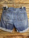 Kut from the Kloth Shorts Denim Rolled Cuff Distressed Shorts - Concept Medium